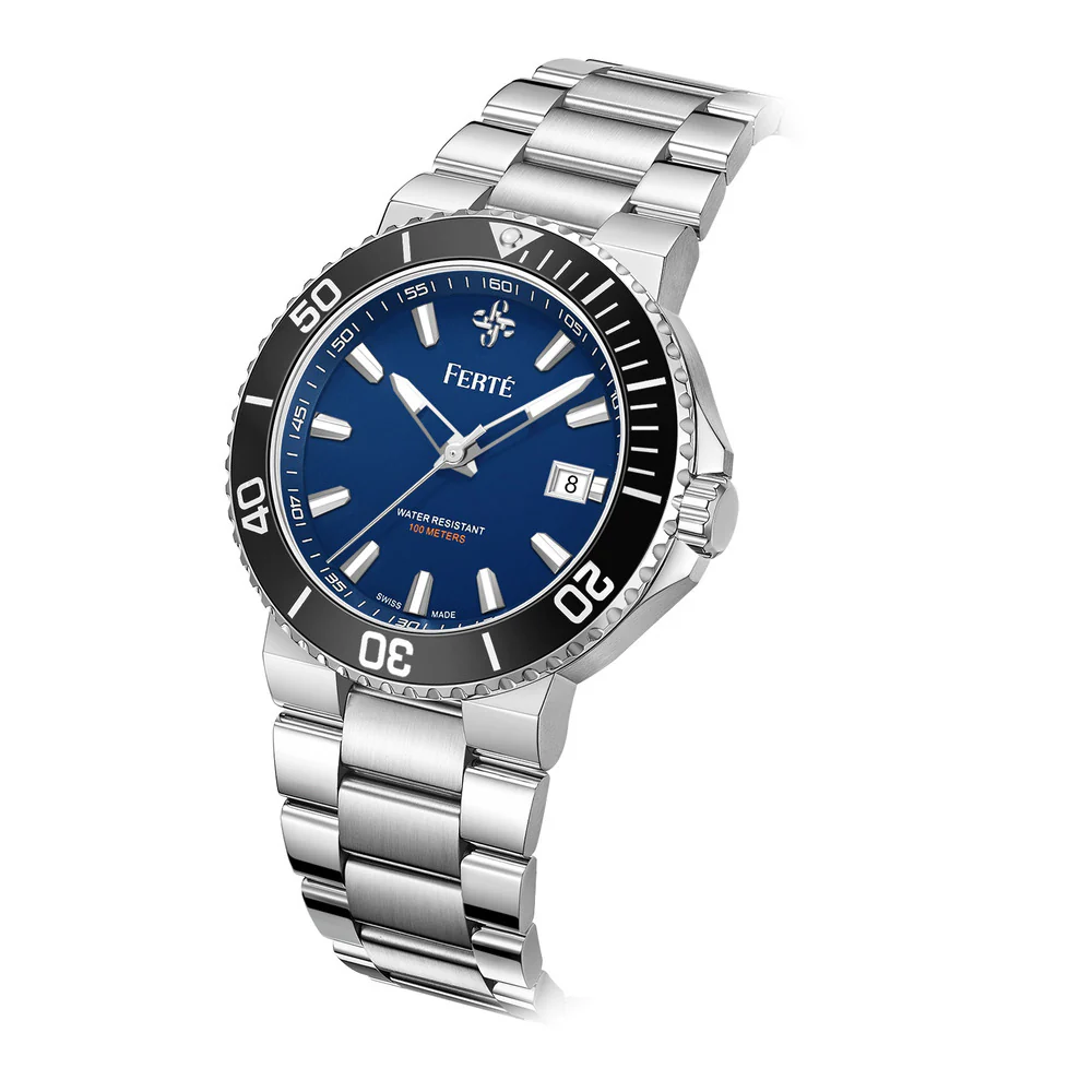 Men Silver Watch - Image 3