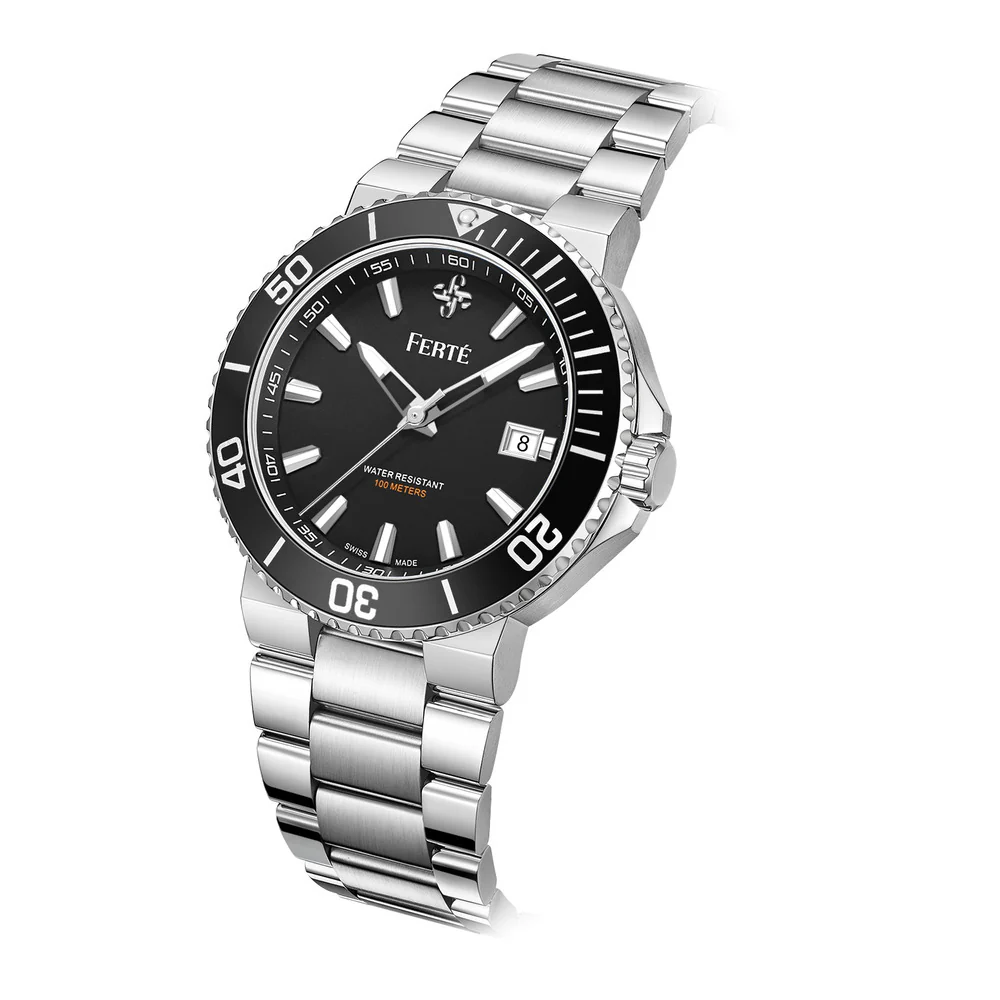 Men Silver Watch - Image 3