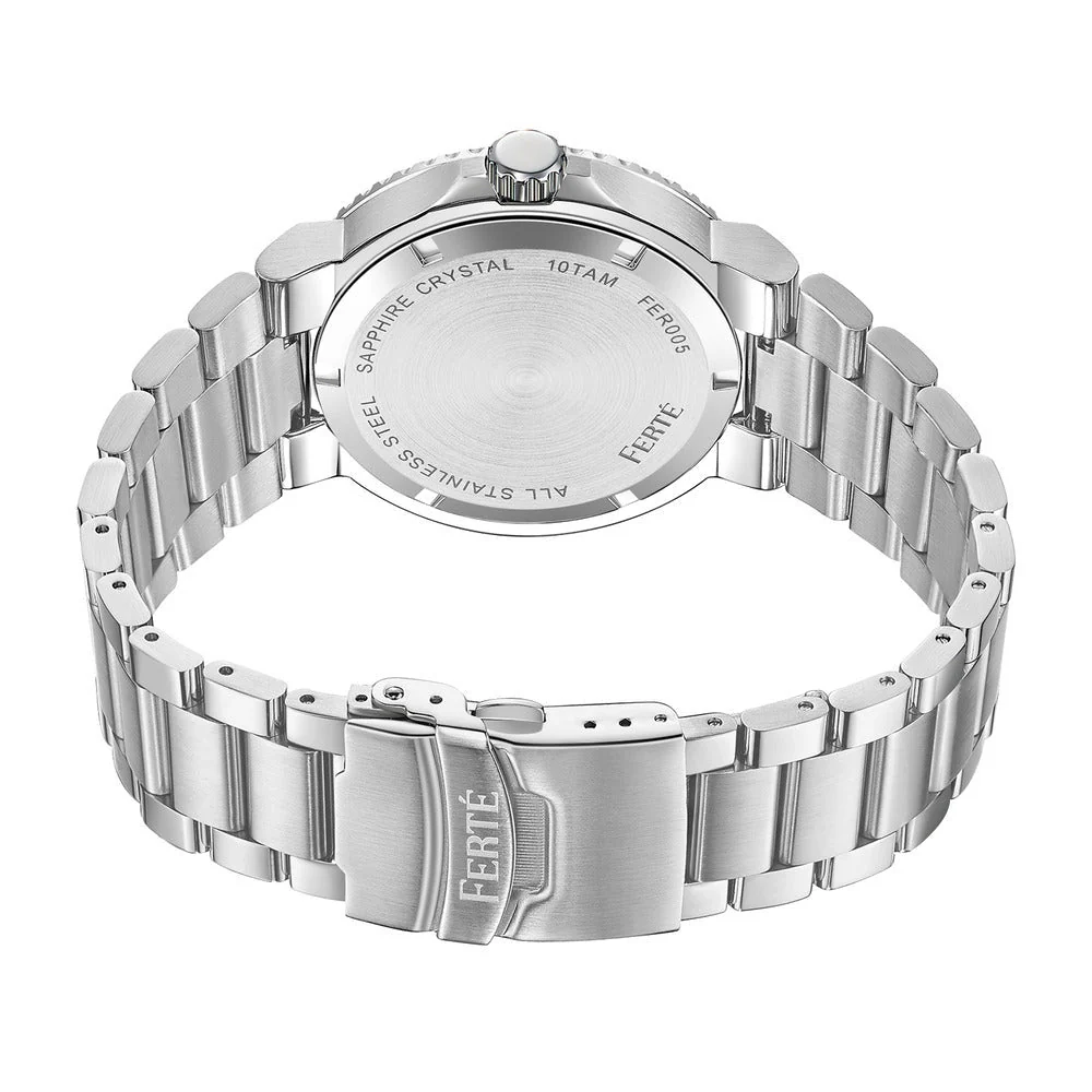 Men Silver Watch - Image 4