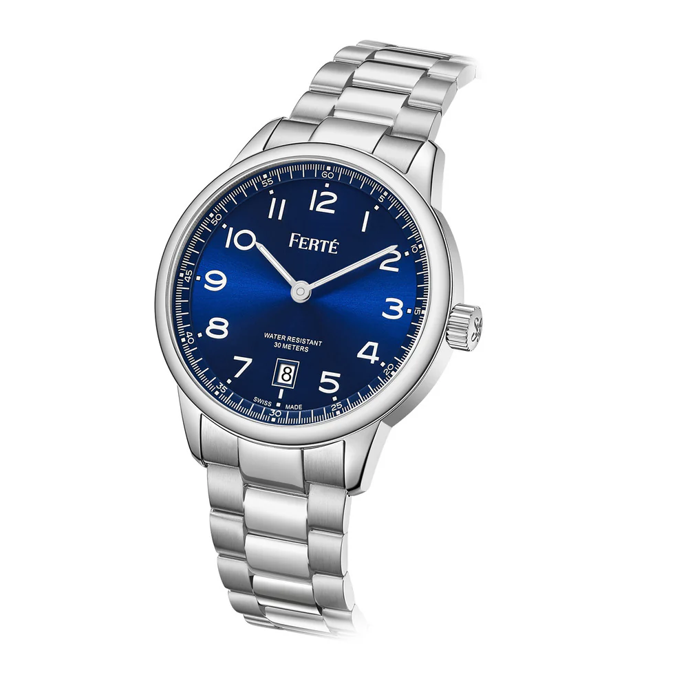 Men Silver Watch - Image 3