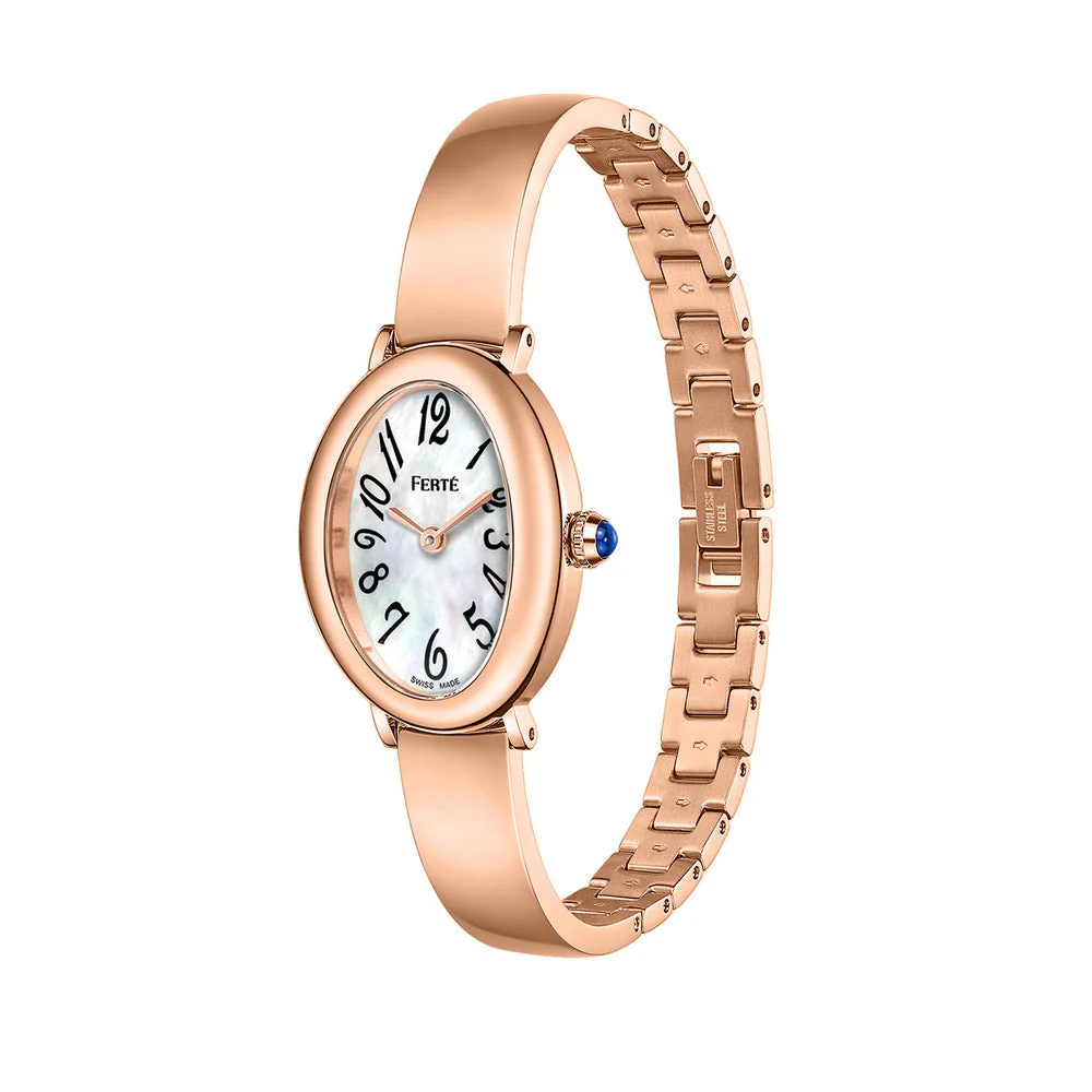 Women Rose Gold Watch - Image 3