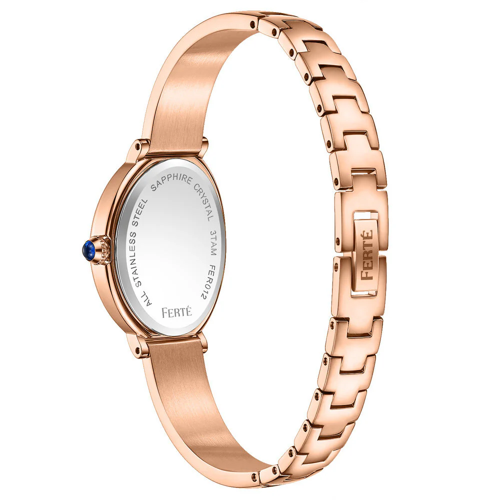 Women Rose Gold Watch - Image 4