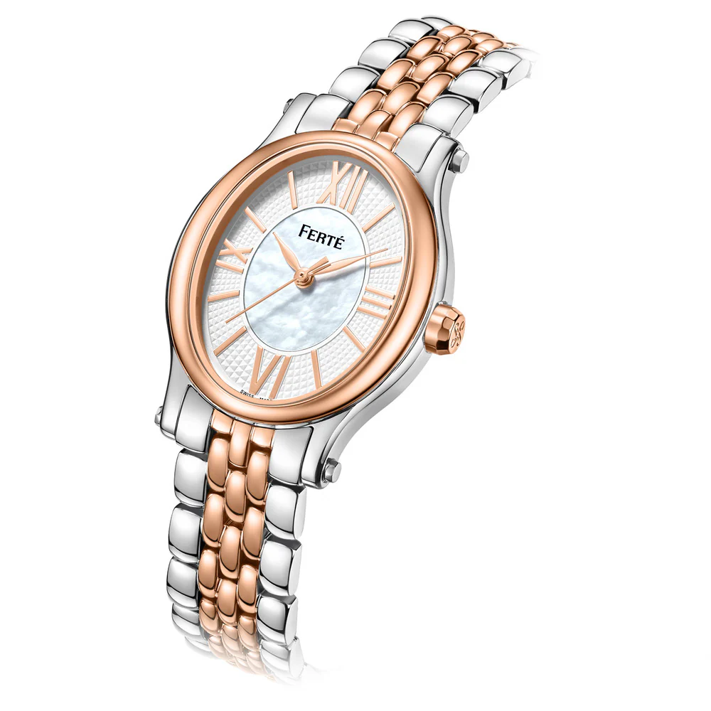 Women Two Tone Watch - Image 3