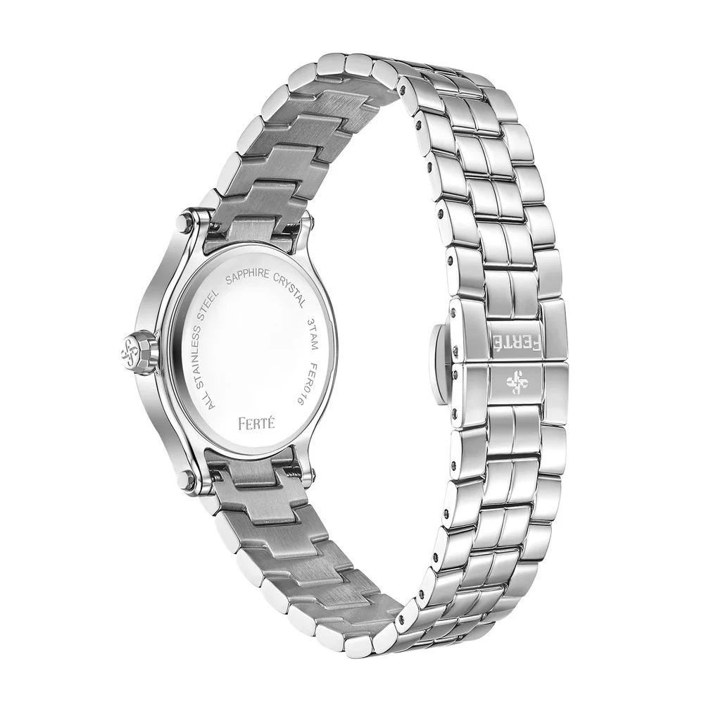 Women Silver Watch - Image 4