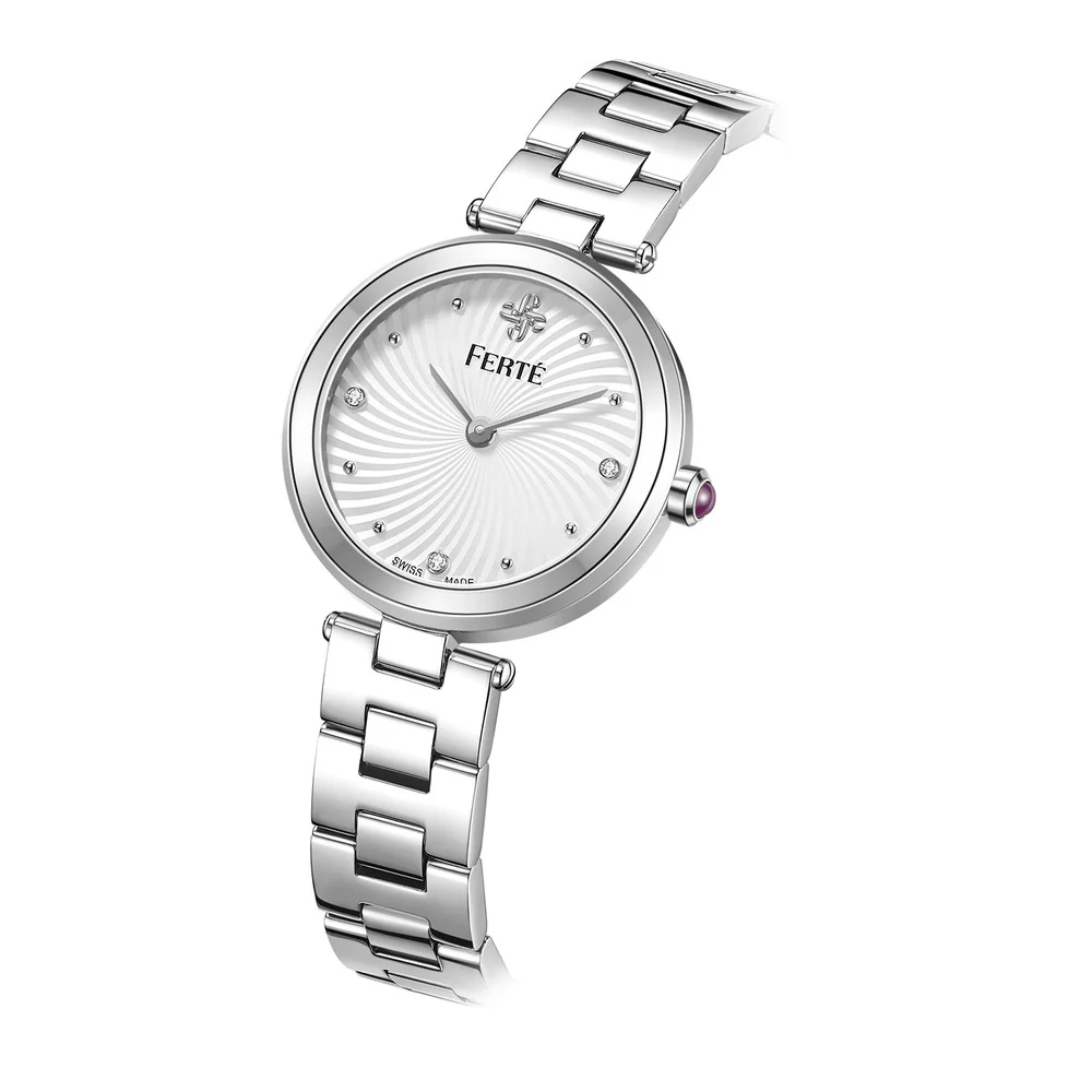 Women Silver Watch - Image 3