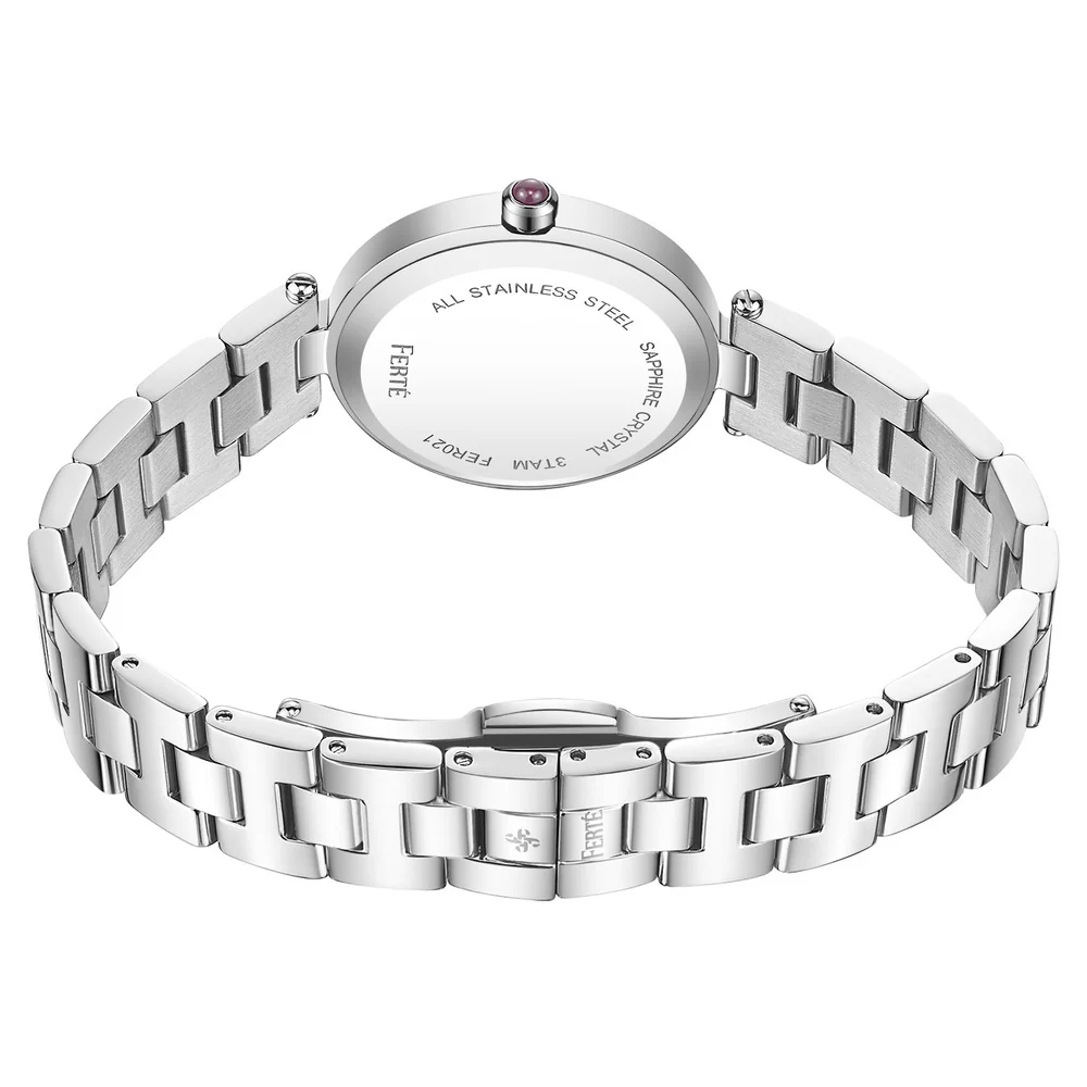 Women Silver Watch - Image 4