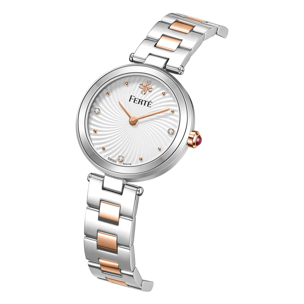 Women Two Tone Watch - Image 3