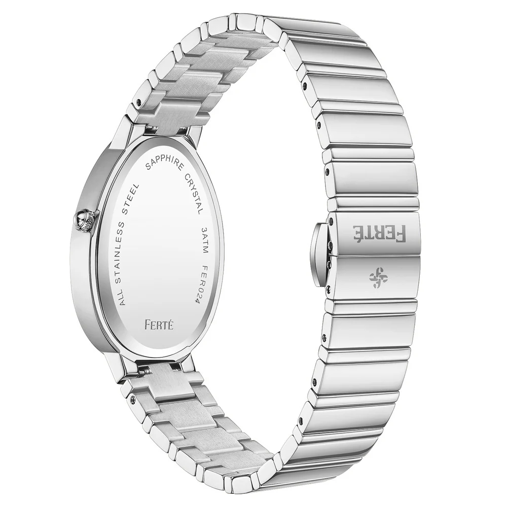 Women Silver Watch - Image 4
