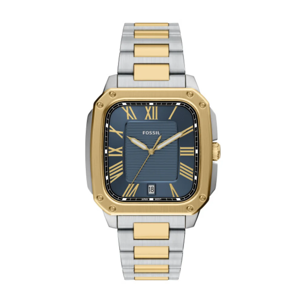 Men Crosby Silver Watch