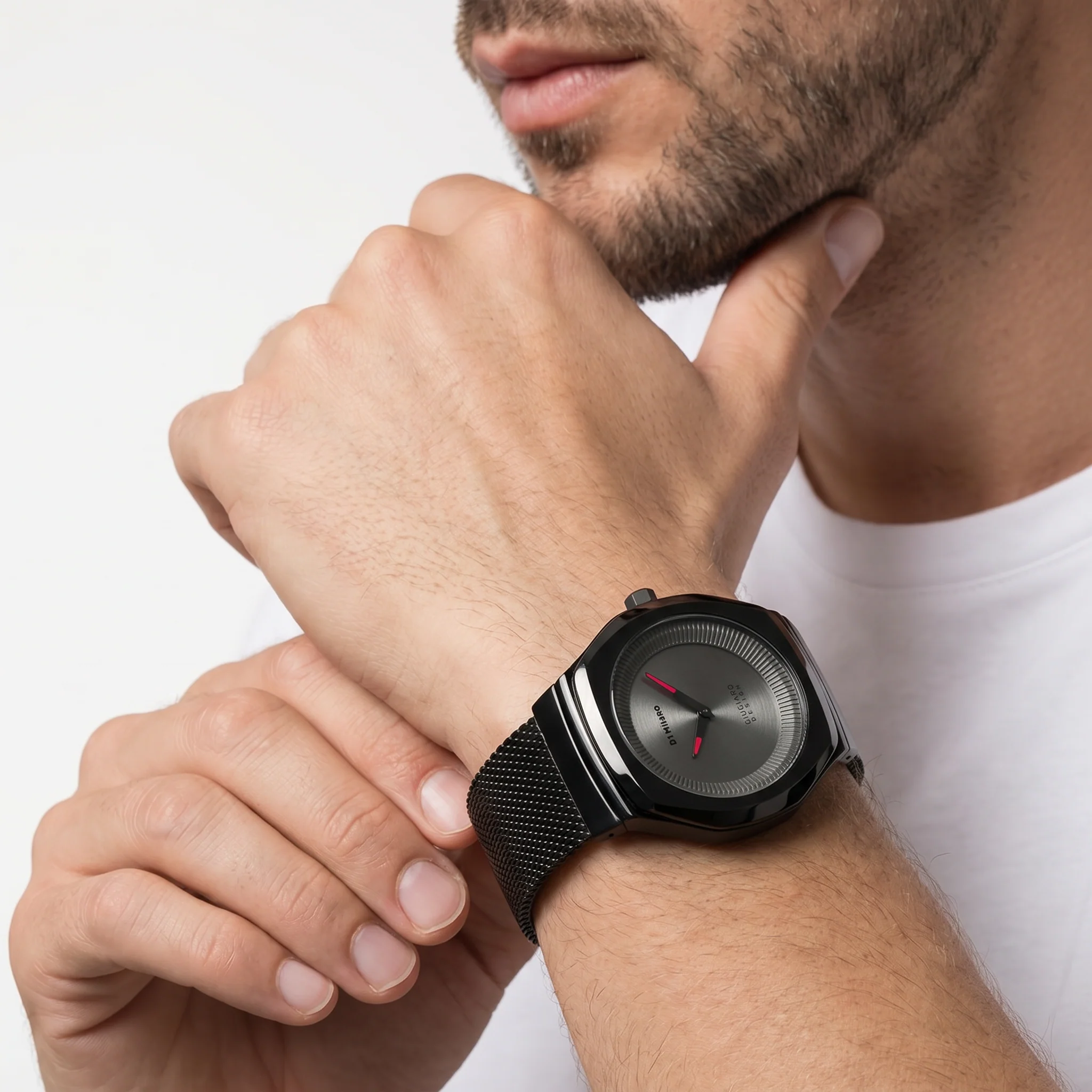 Men Giugiaro Black Watch - Image 2