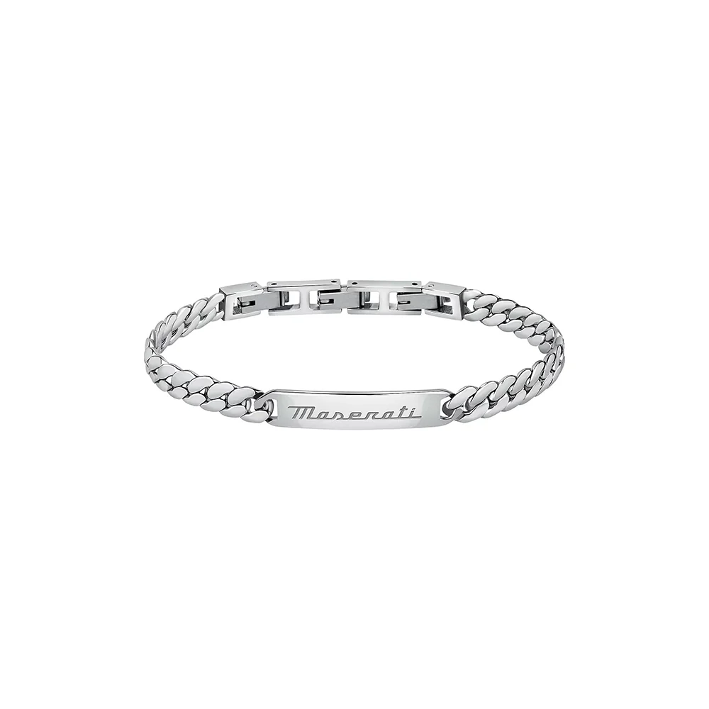 Men Jewels Silver Bracelet - Image 2