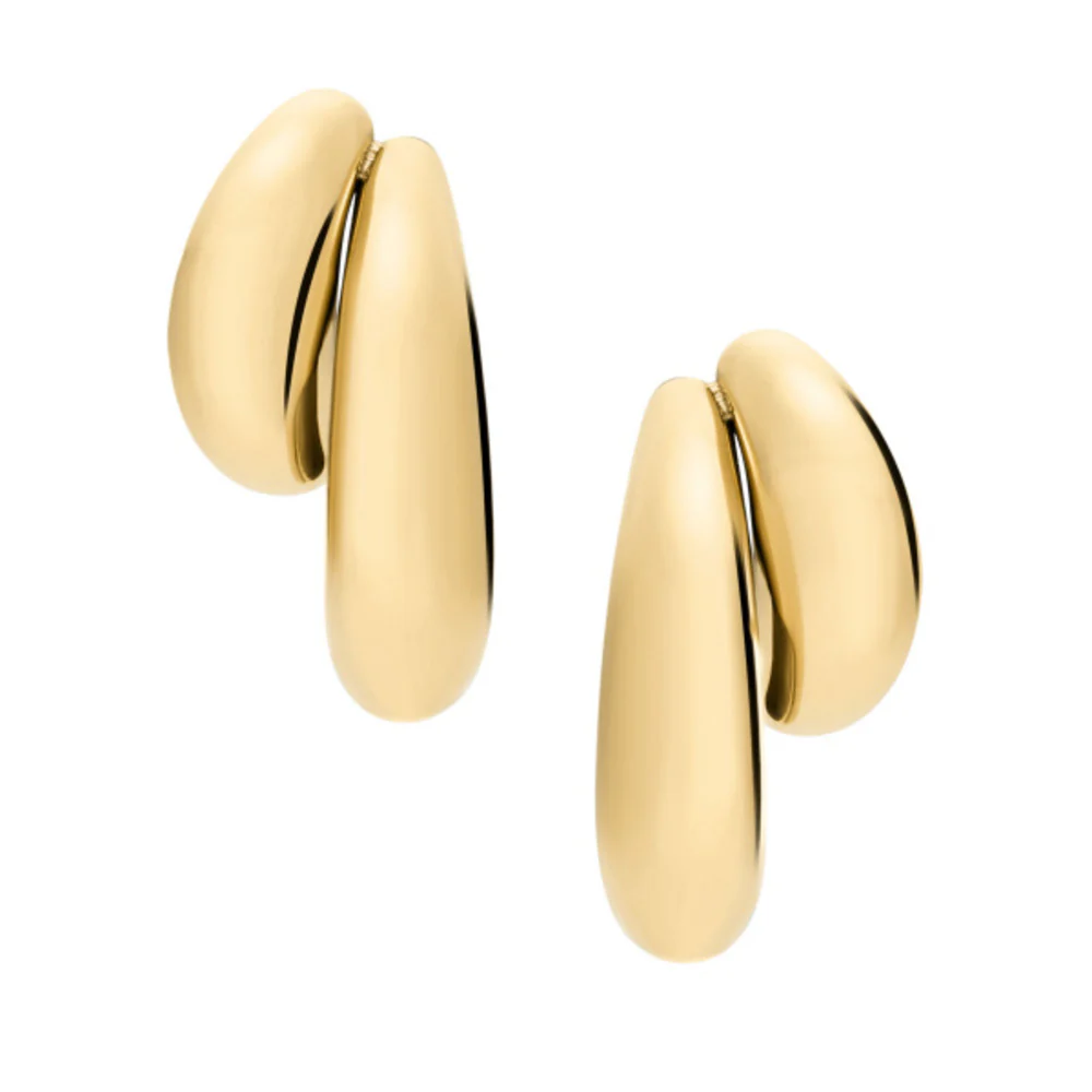 Women Jewelry Gold Earrings - Image 2