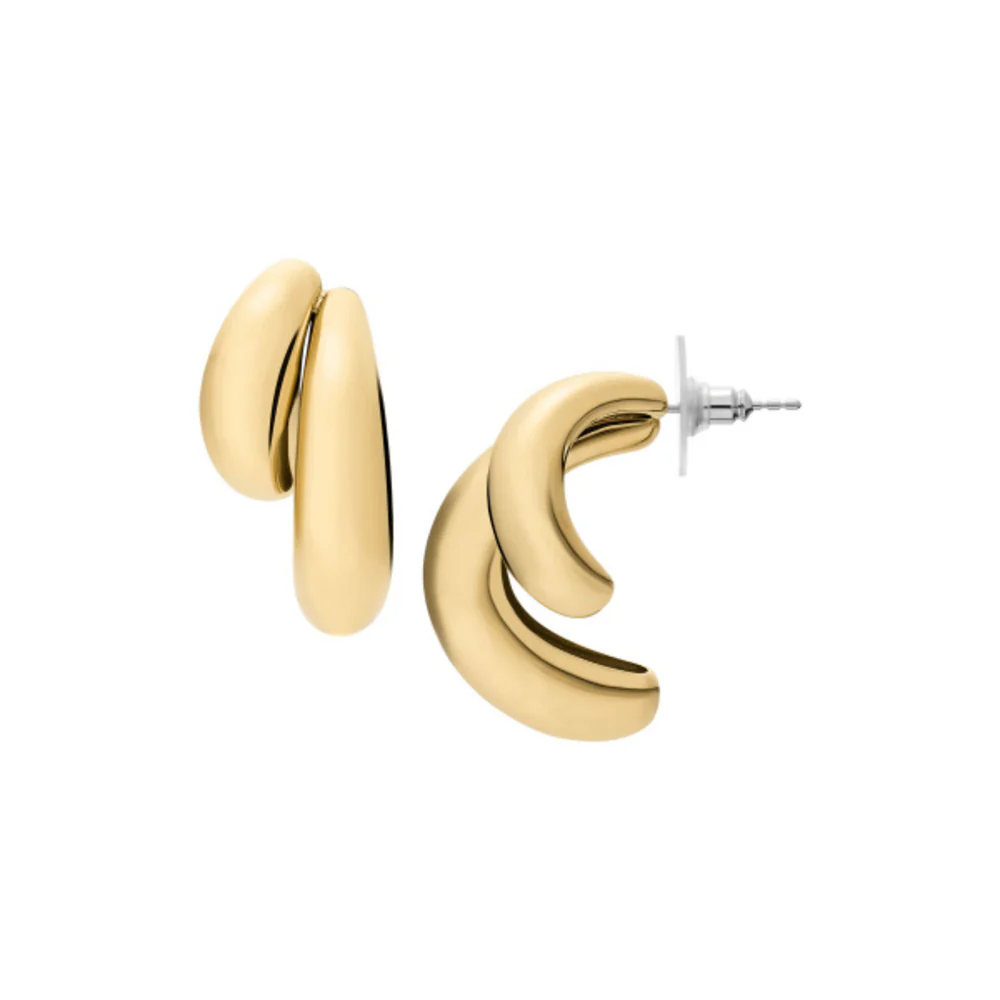 Women Jewelry Gold Earrings - Image 3
