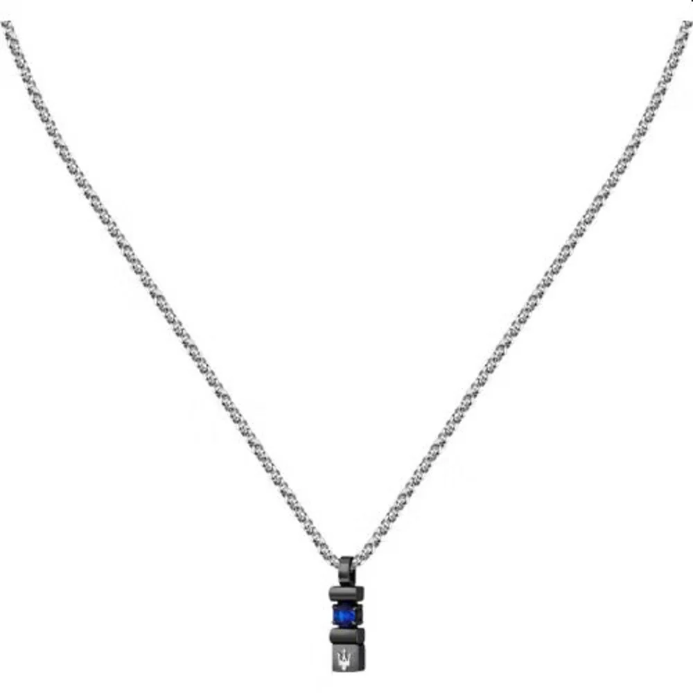 Men Sapphire  Necklace - Image 2