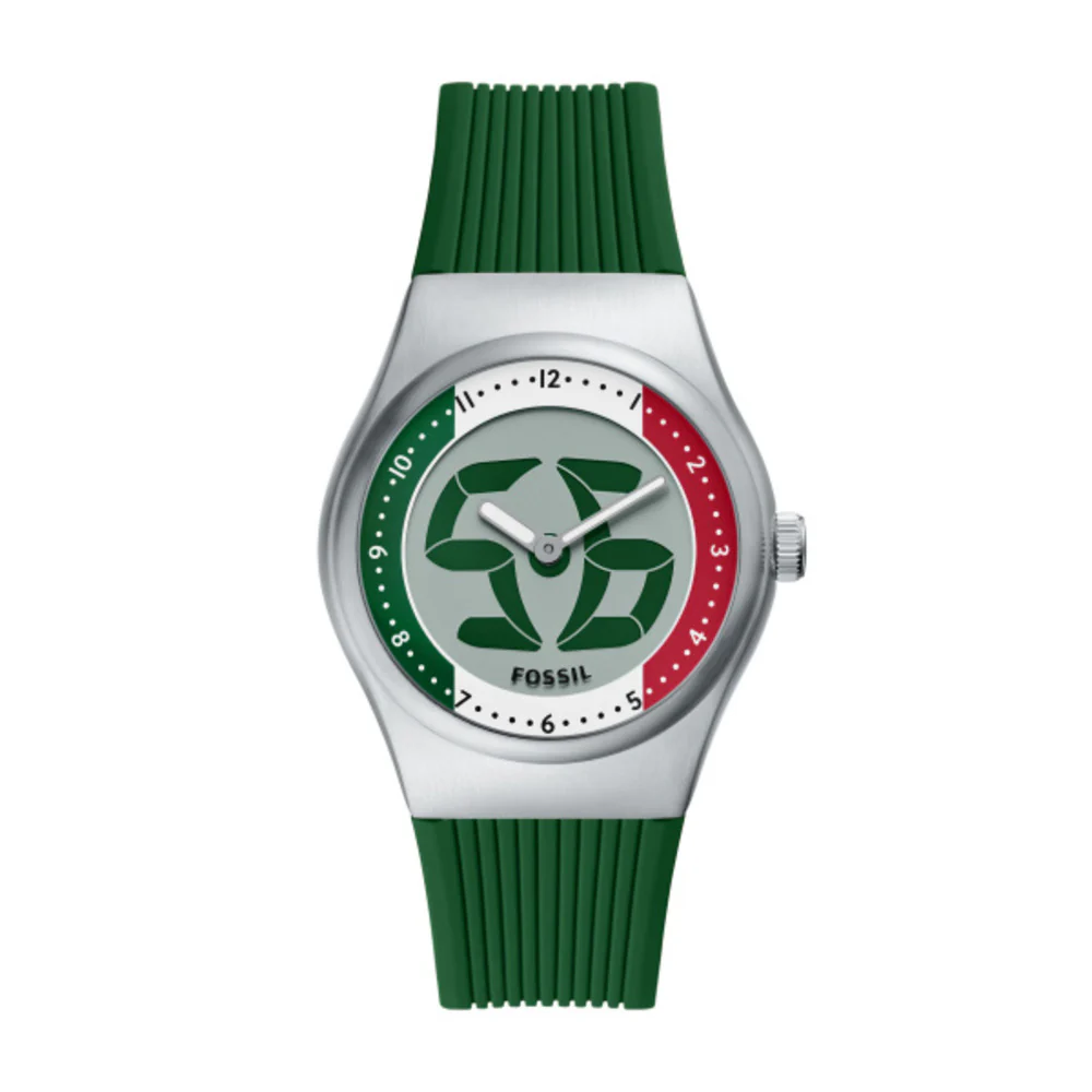 Men World Flags Big Tic Mexico Watch