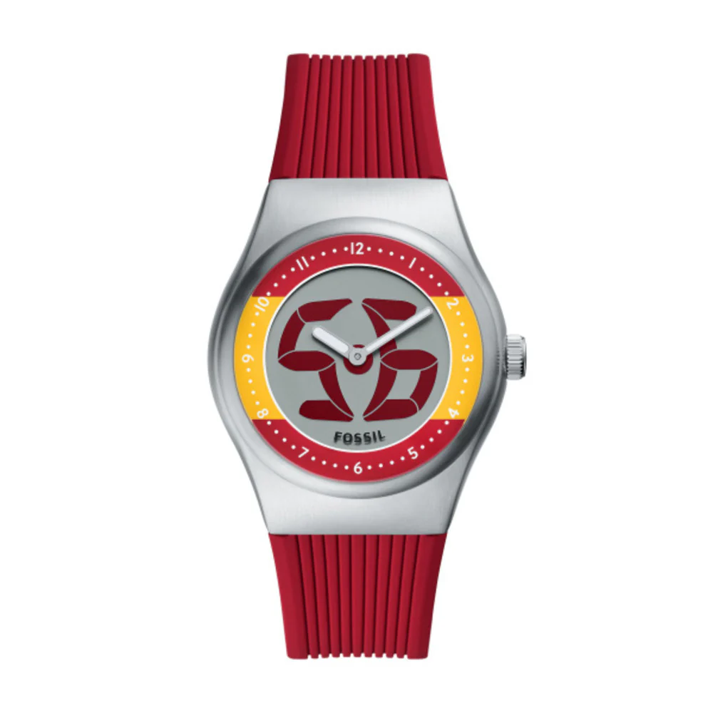 Men World Flags Big Tic Spain Watch