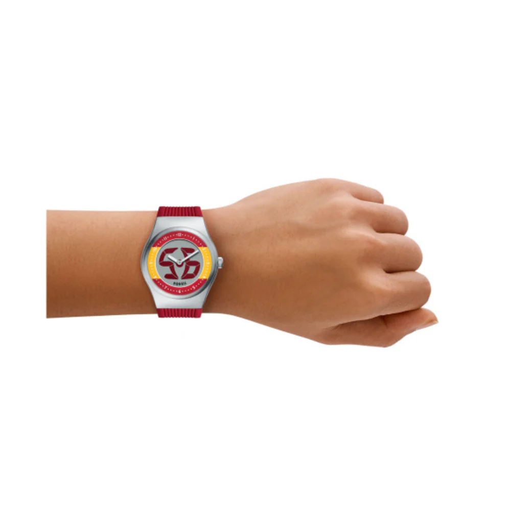 Men World Flags Big Tic Spain Watch - Image 2