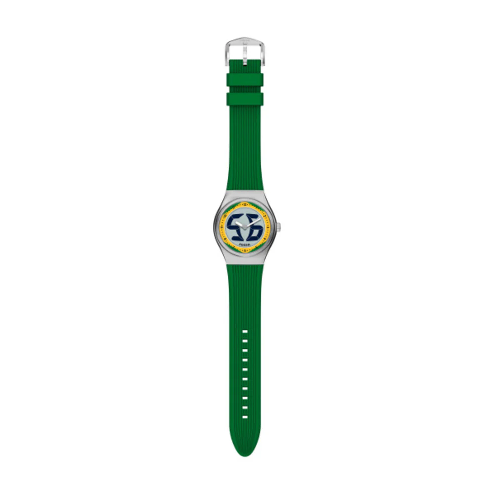 Men World Flags Big Tic Brazil Watch - Image 4