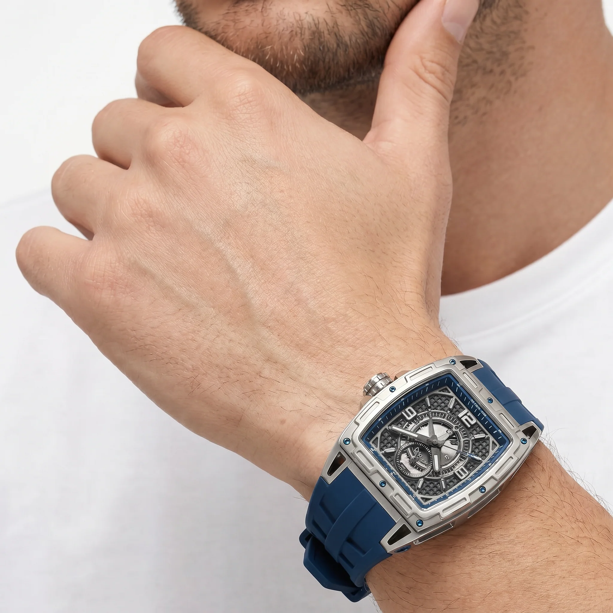 Men Belluno Blue Watch - Image 2