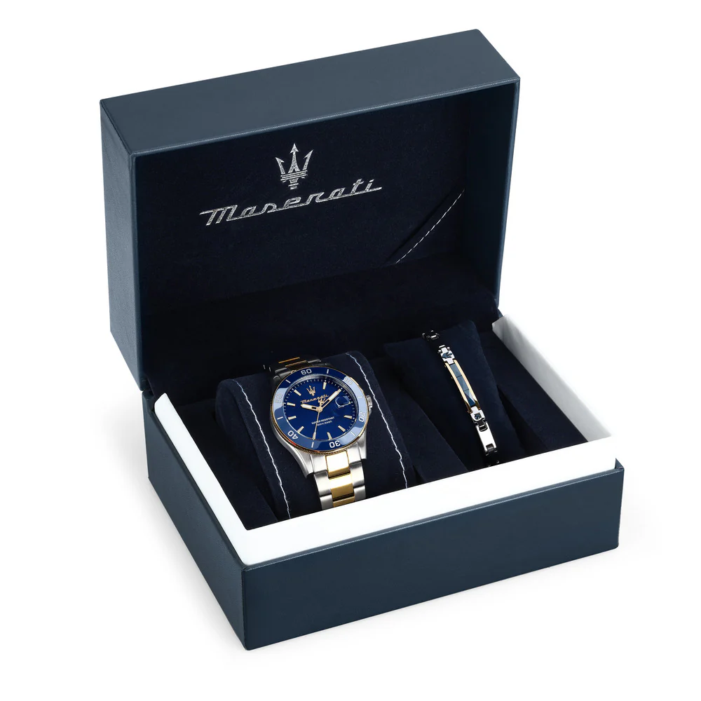 Men Competizione Silver Watch Set - Image 6