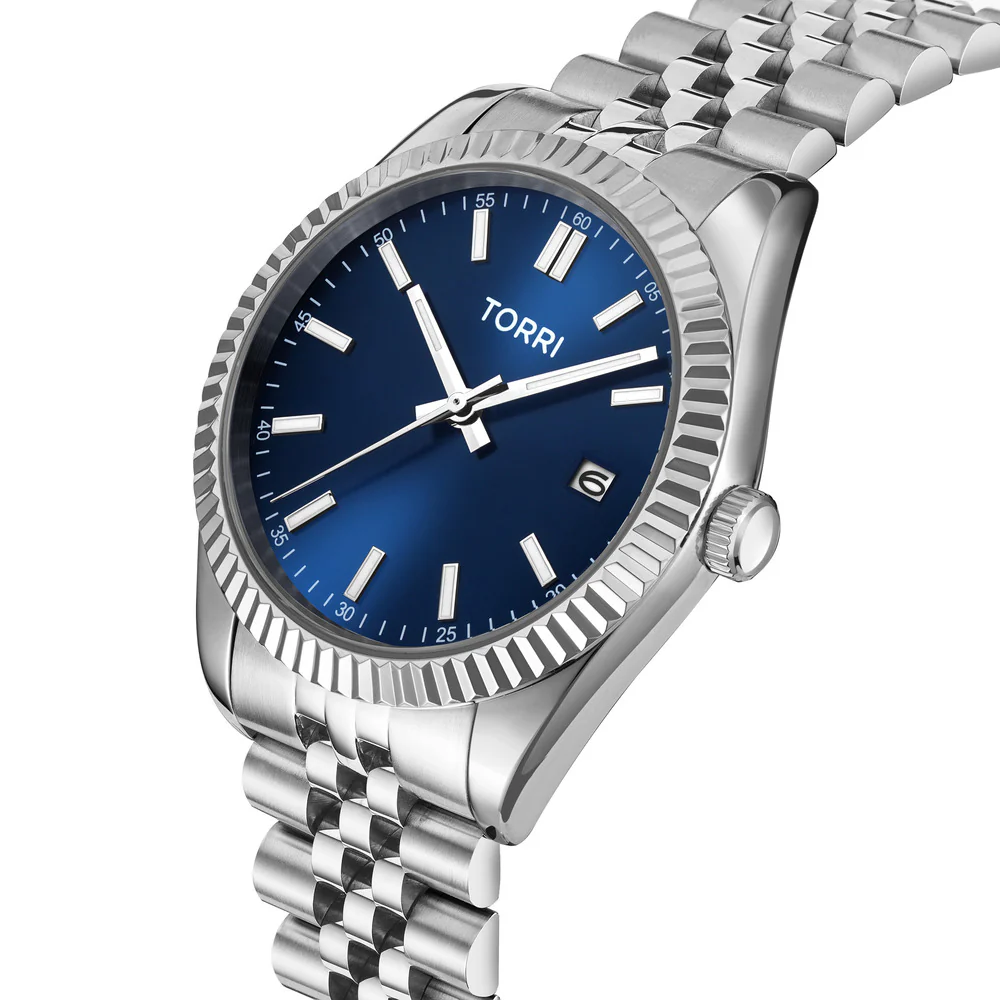 Men Donnell Silver Watch - Image 3