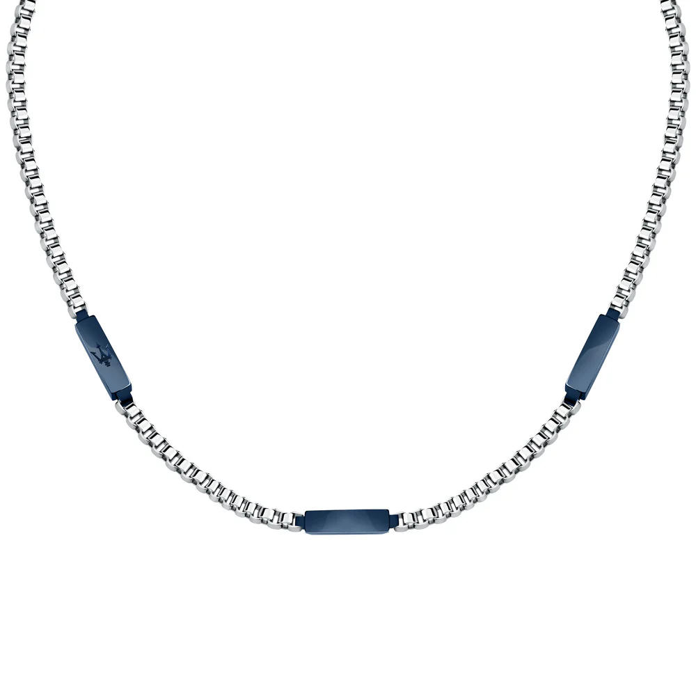 Men Iconic Silver Necklace - Image 3