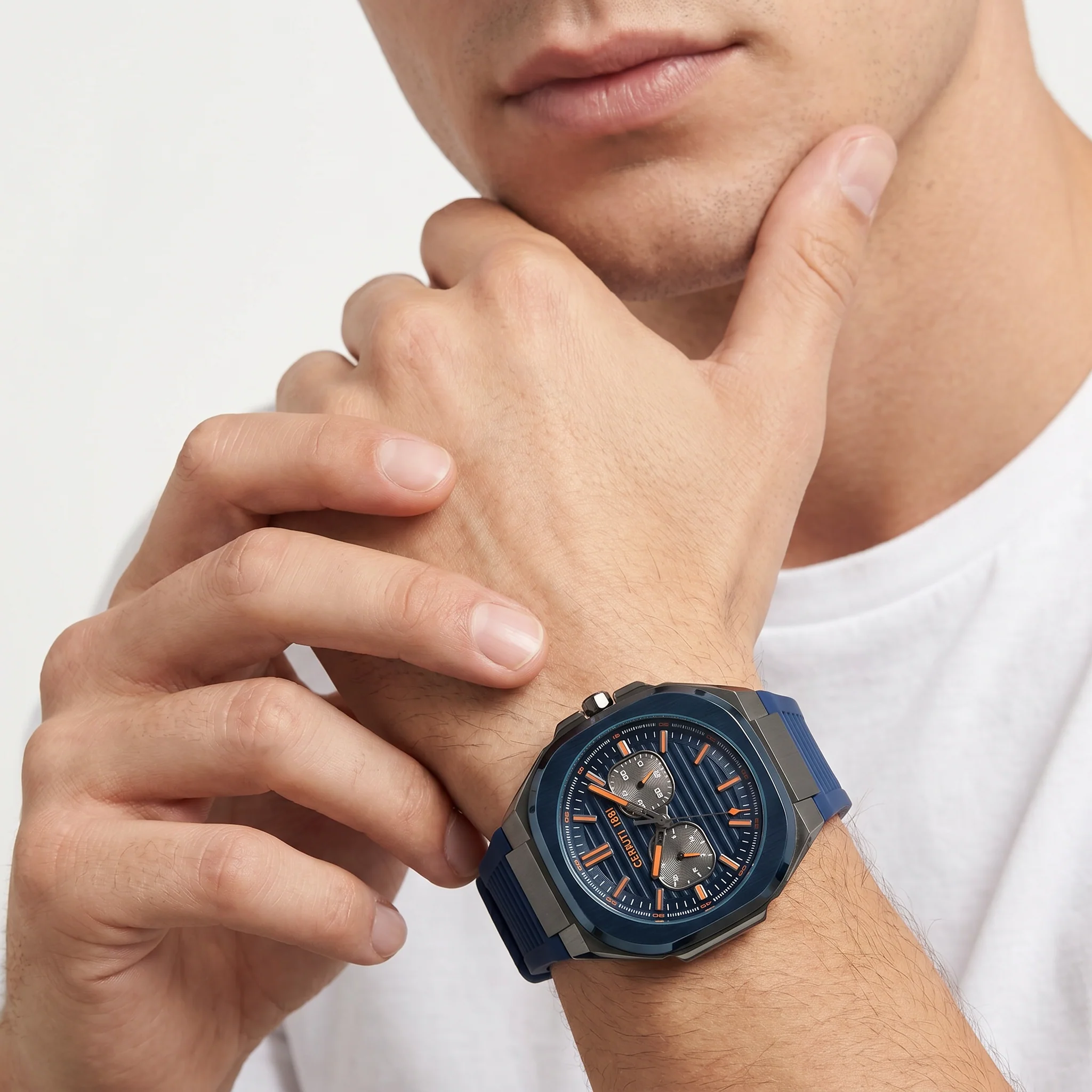 Men Leadri Blue Watch - Image 2
