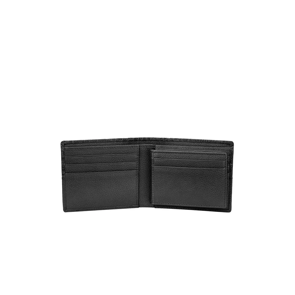 Men Leather Black Wallet - Image 2