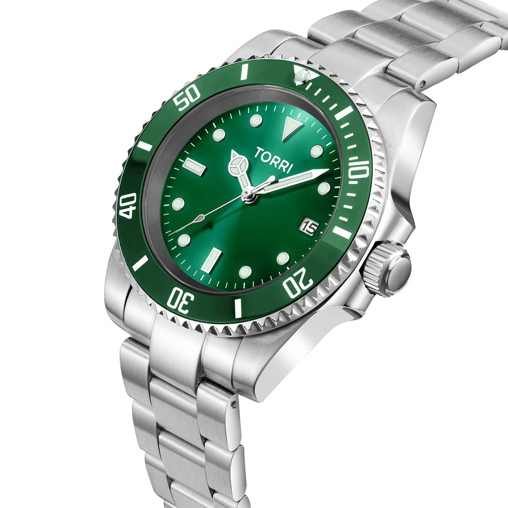 Men Luciano Silver Watch - Image 3