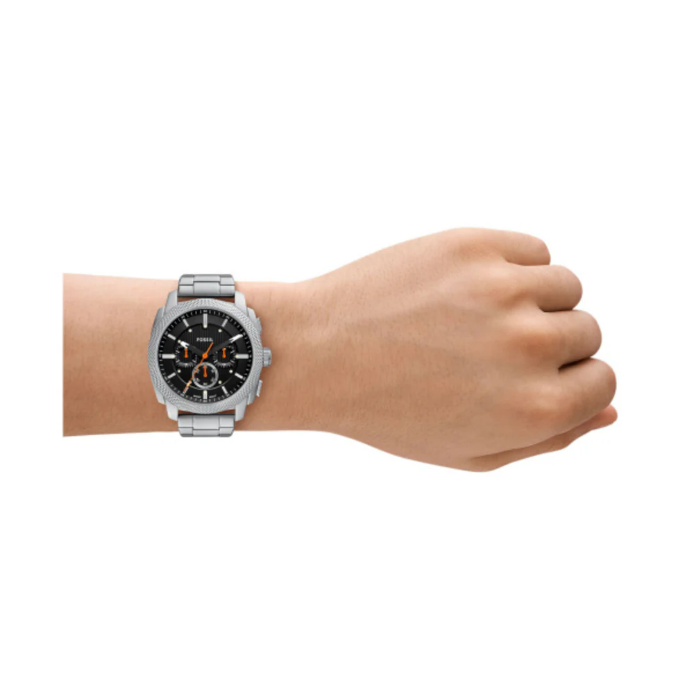 Men Machine Silver Watch - Image 2