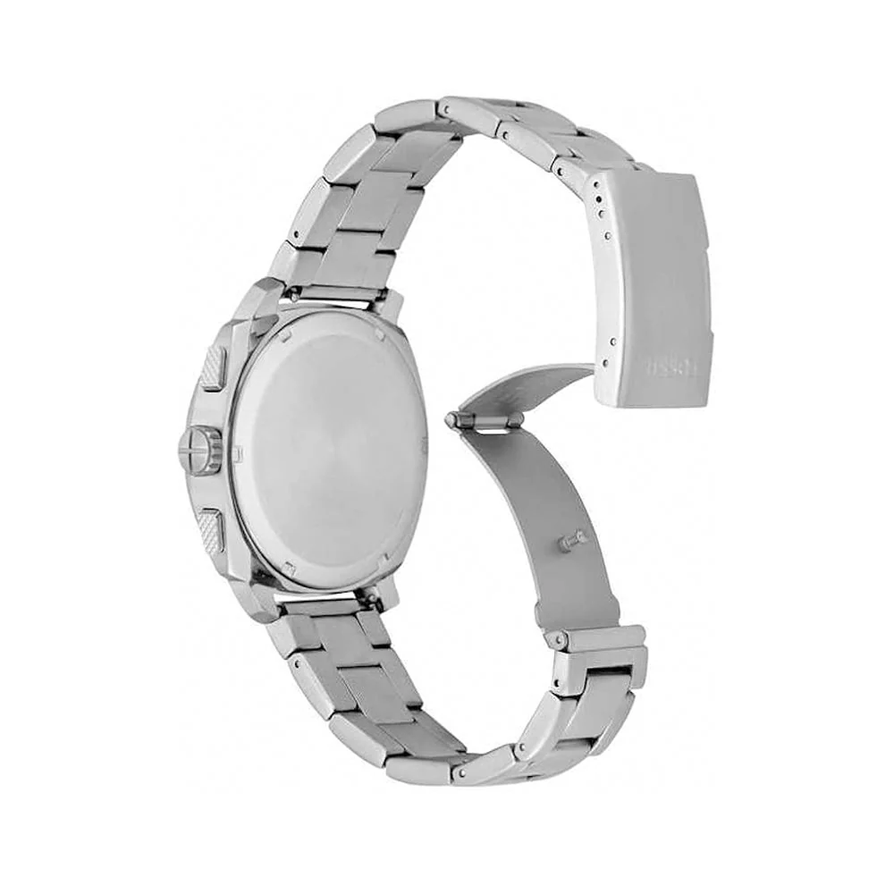 Men Machine Silver Watch - Image 4