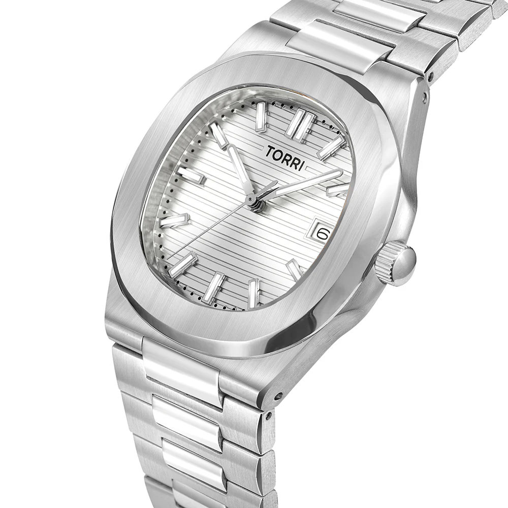 Men Narciso Silver Watch - Image 3