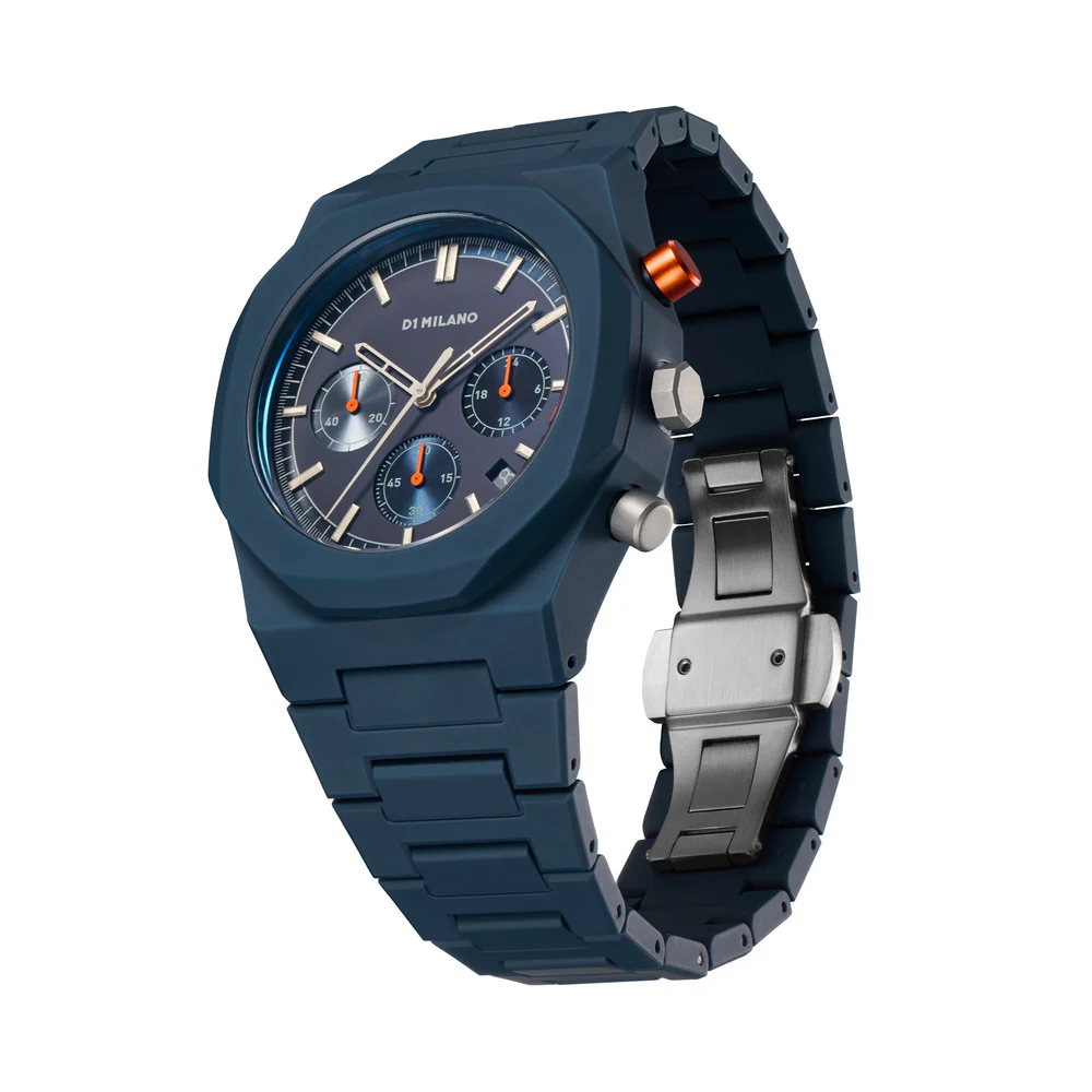 Men Polychrono Blue Watch - Image 3