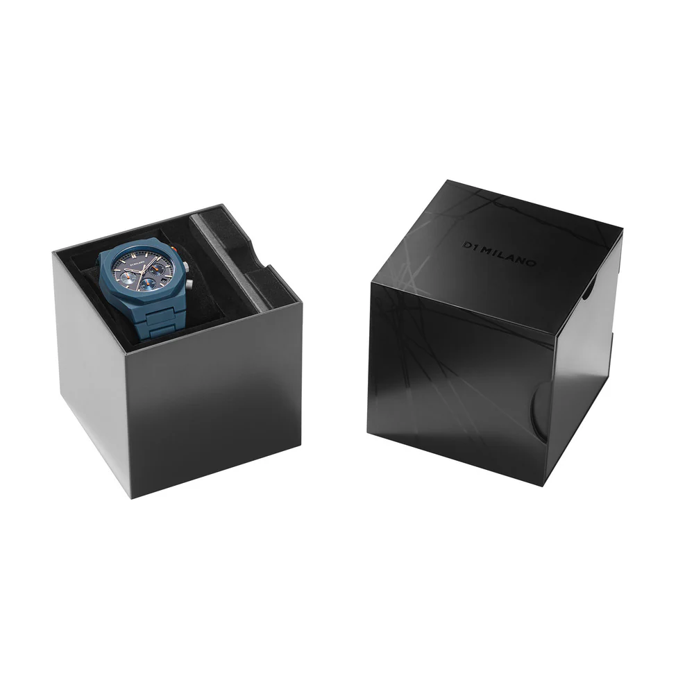 Men Polychrono Blue Watch - Image 6