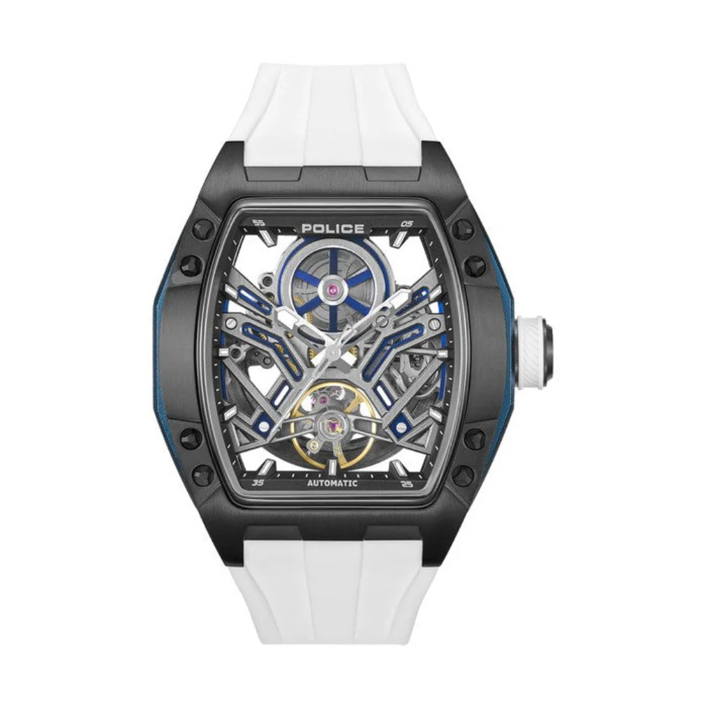 Men Rebel White Watch
