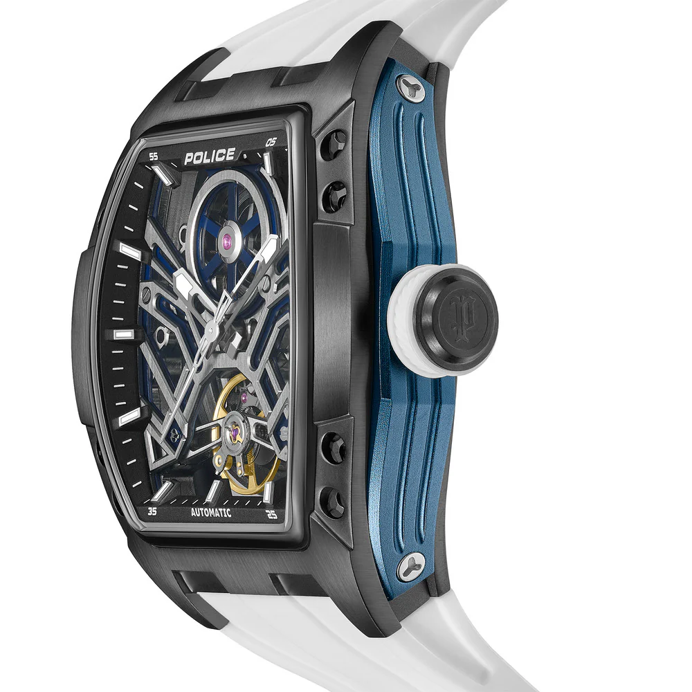 Men Rebel White Watch - Image 2