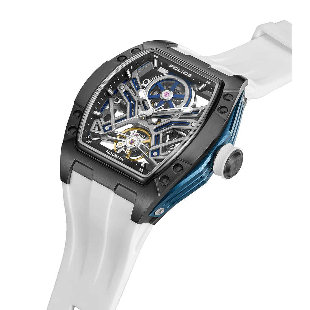 Men Rebel White Watch - Image 3