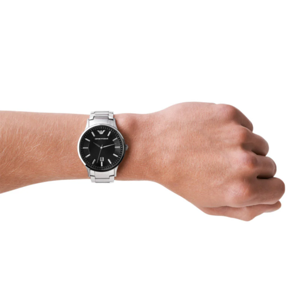 Men Renato Black Watch - Image 2