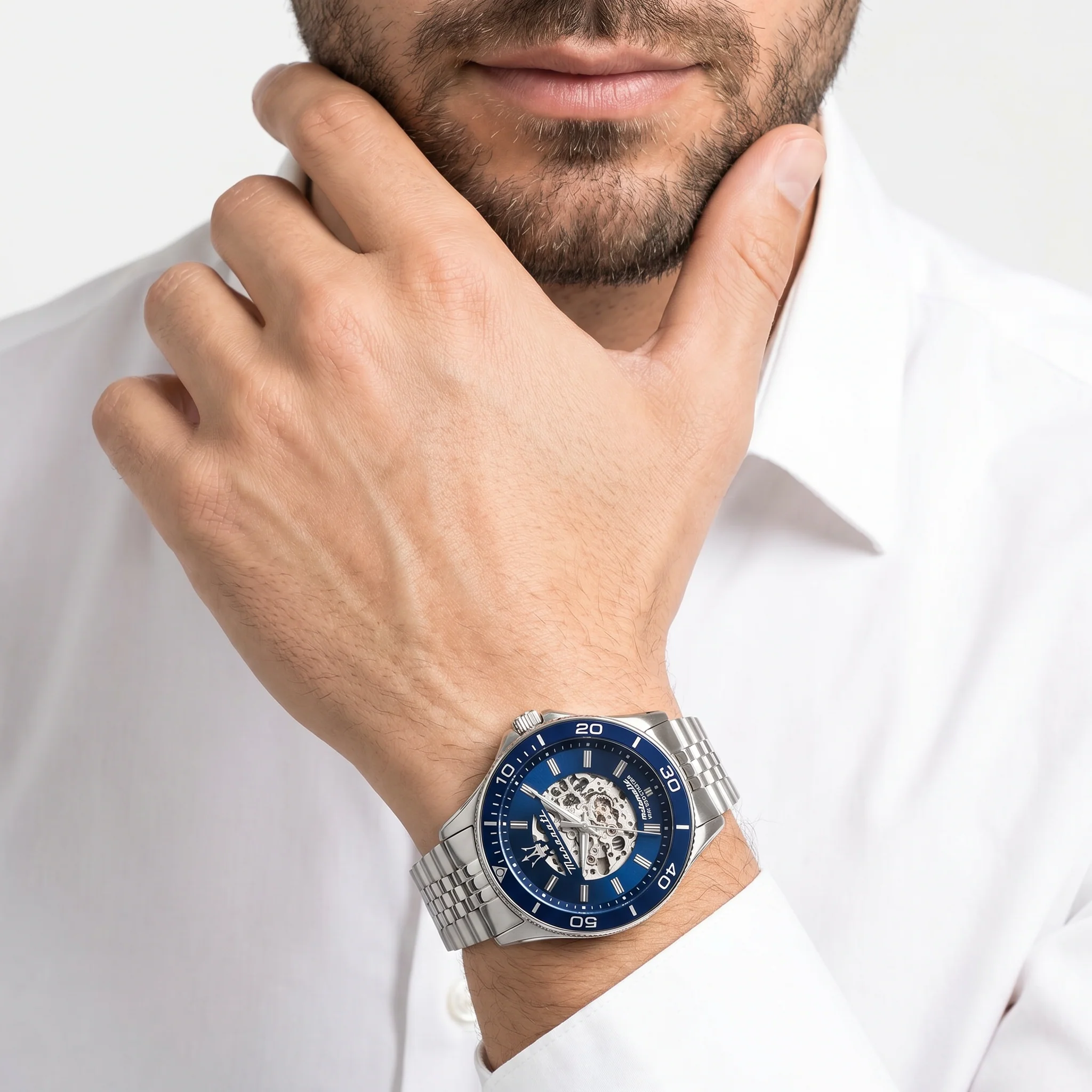 Men Sfidia Blue Watch - Image 2
