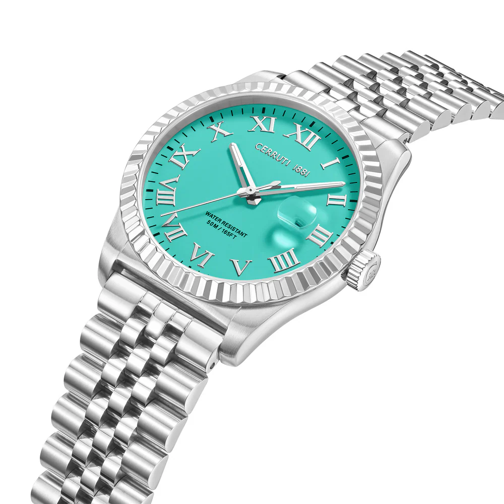 Men Silver Baccio Watch - Image 3