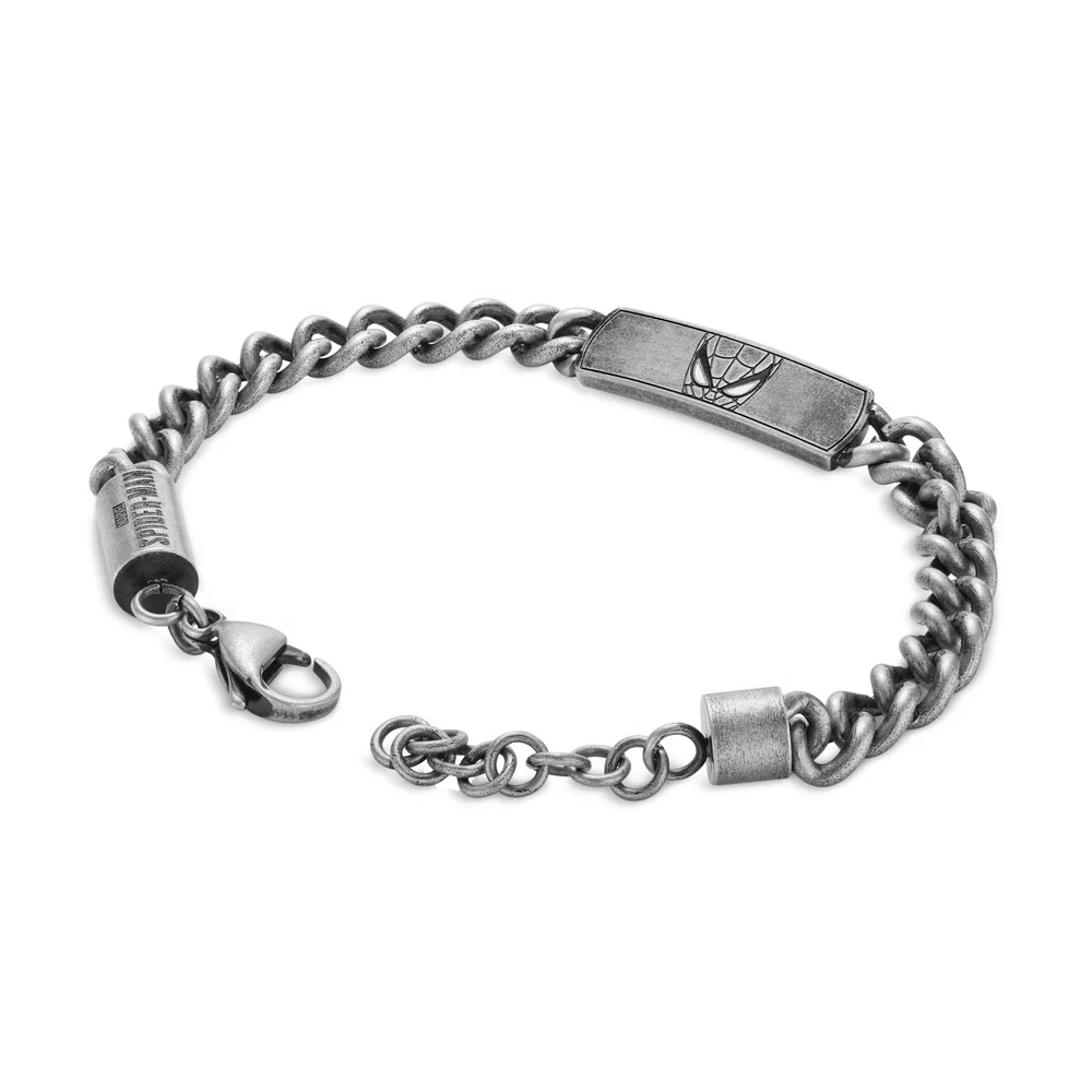 Men Superhero Edition Silver Bracelet - Image 3