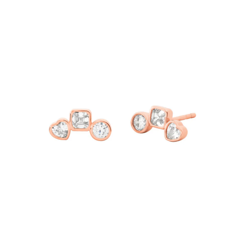 Women Kors Brilliance Rose Gold Jewelry Set - Image 4