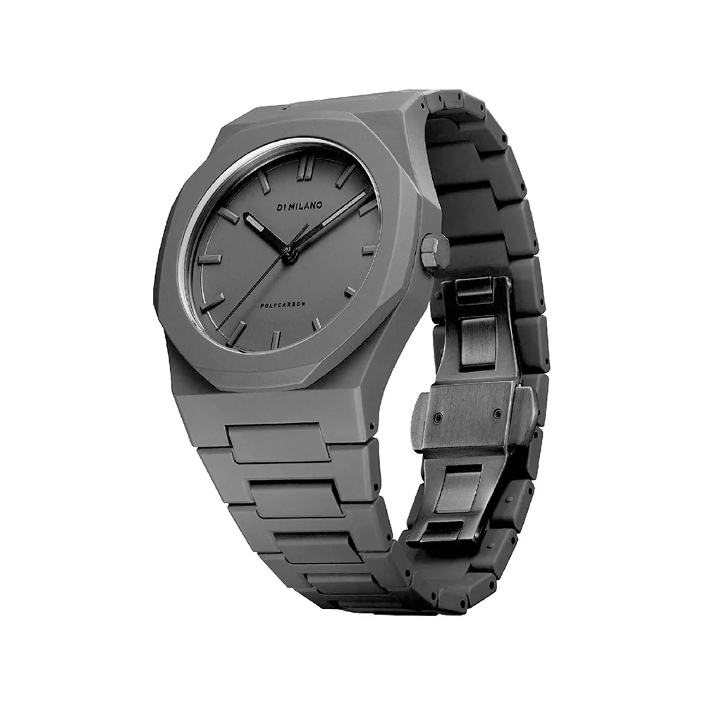 Men Polycarbon Black Watch - Image 3