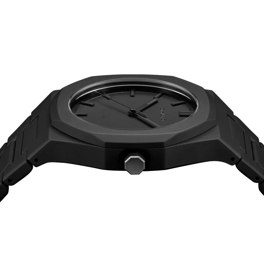 Men Polycarbon Black Watch - Image 4