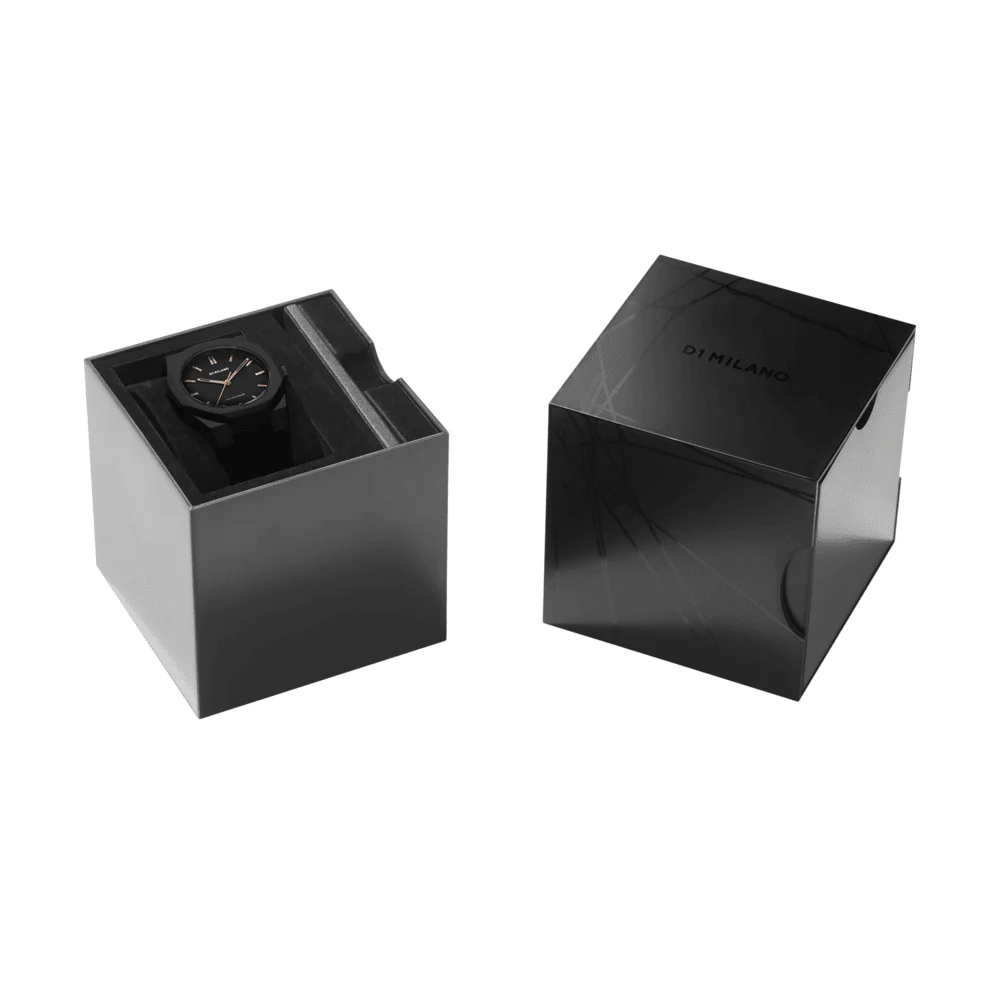 Unisex Polycarbon Black Watch - Image 6