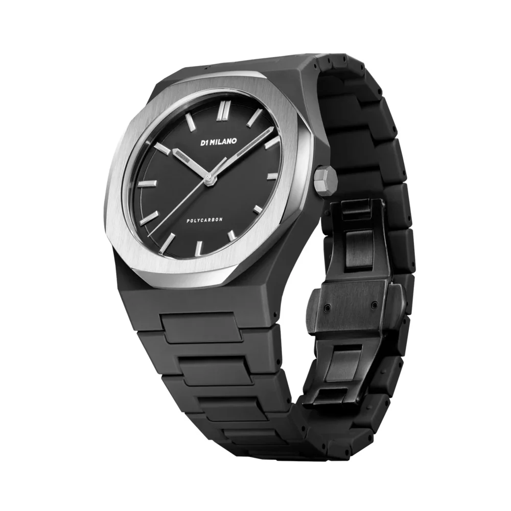 Unisex Polycarbon Black Watch - Image 3