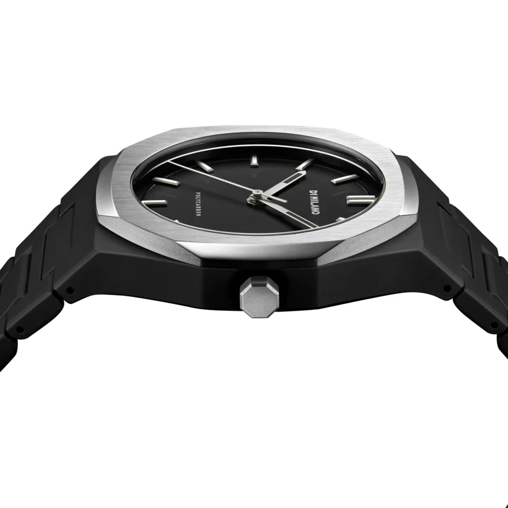Unisex Polycarbon Black Watch - Image 4