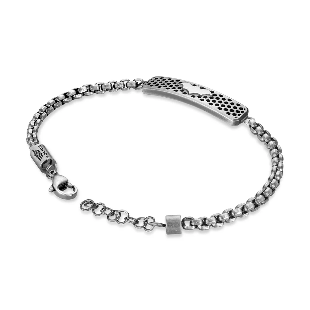 Men Silver Bracelet - Image 3