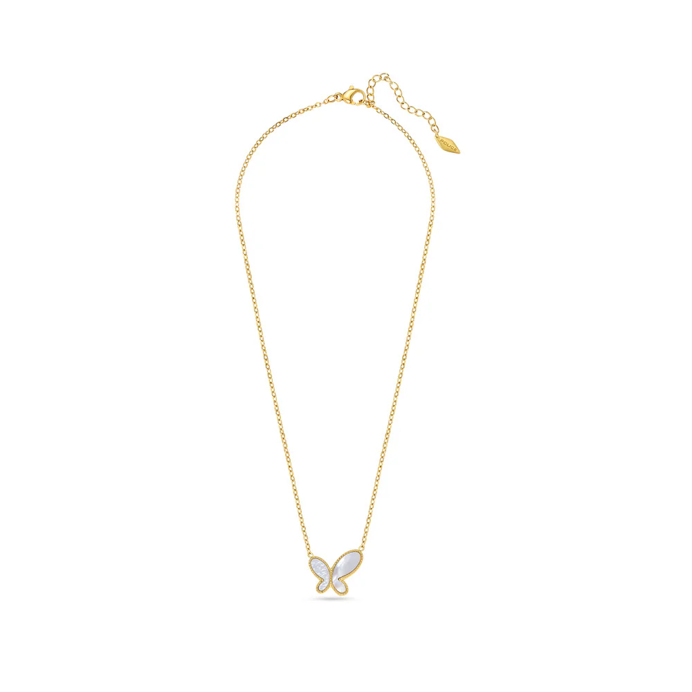 Women Butterfly Necklace - Image 2