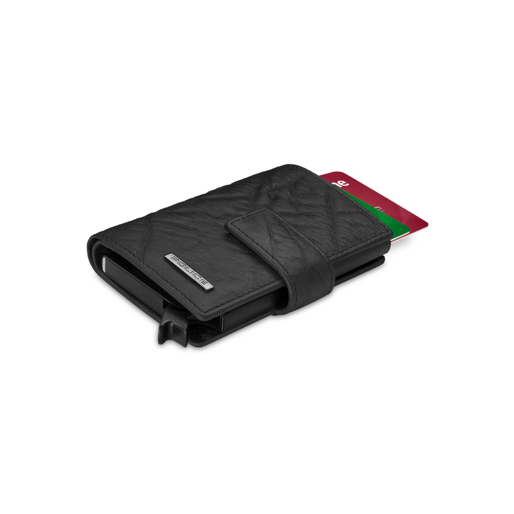 Men Automatic Black Card Holder - Image 2
